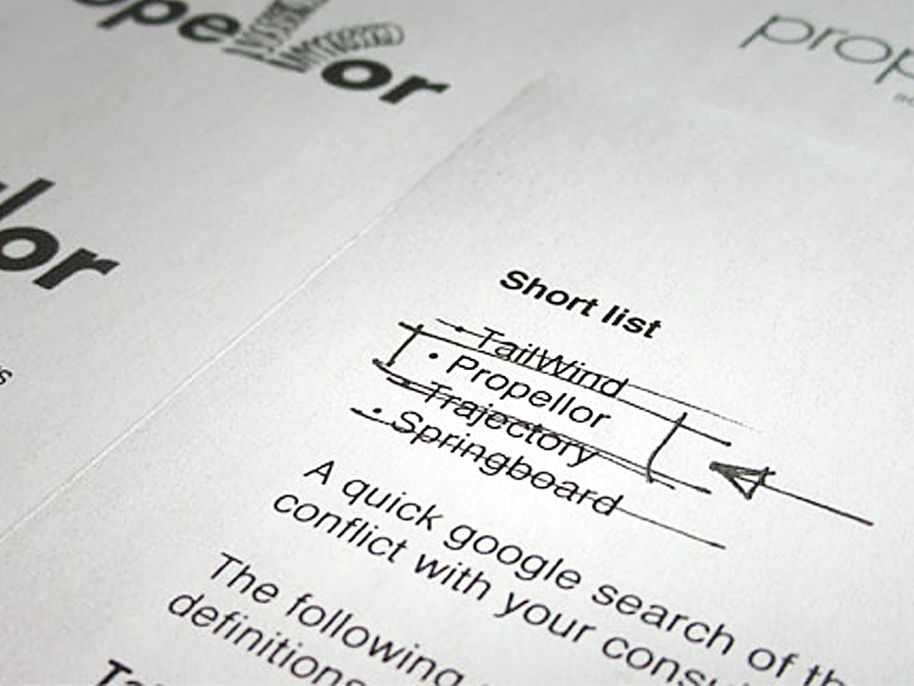 Propellor name development