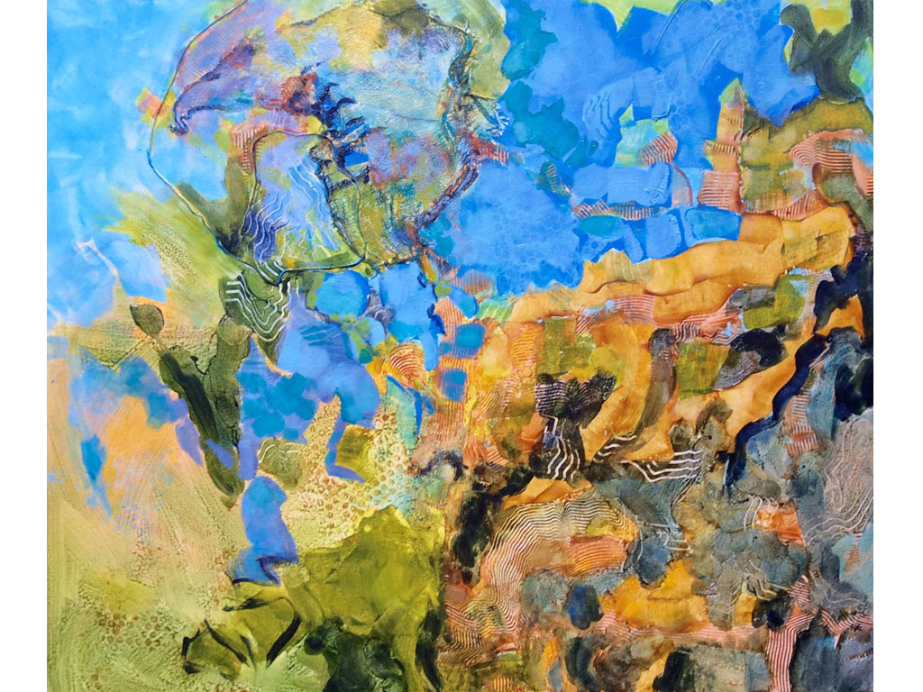 Flight over the Aegean by Christine Reimer