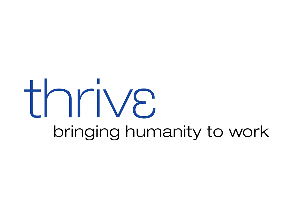 thrive 360° logo design for Christine Maassen's consulting practice